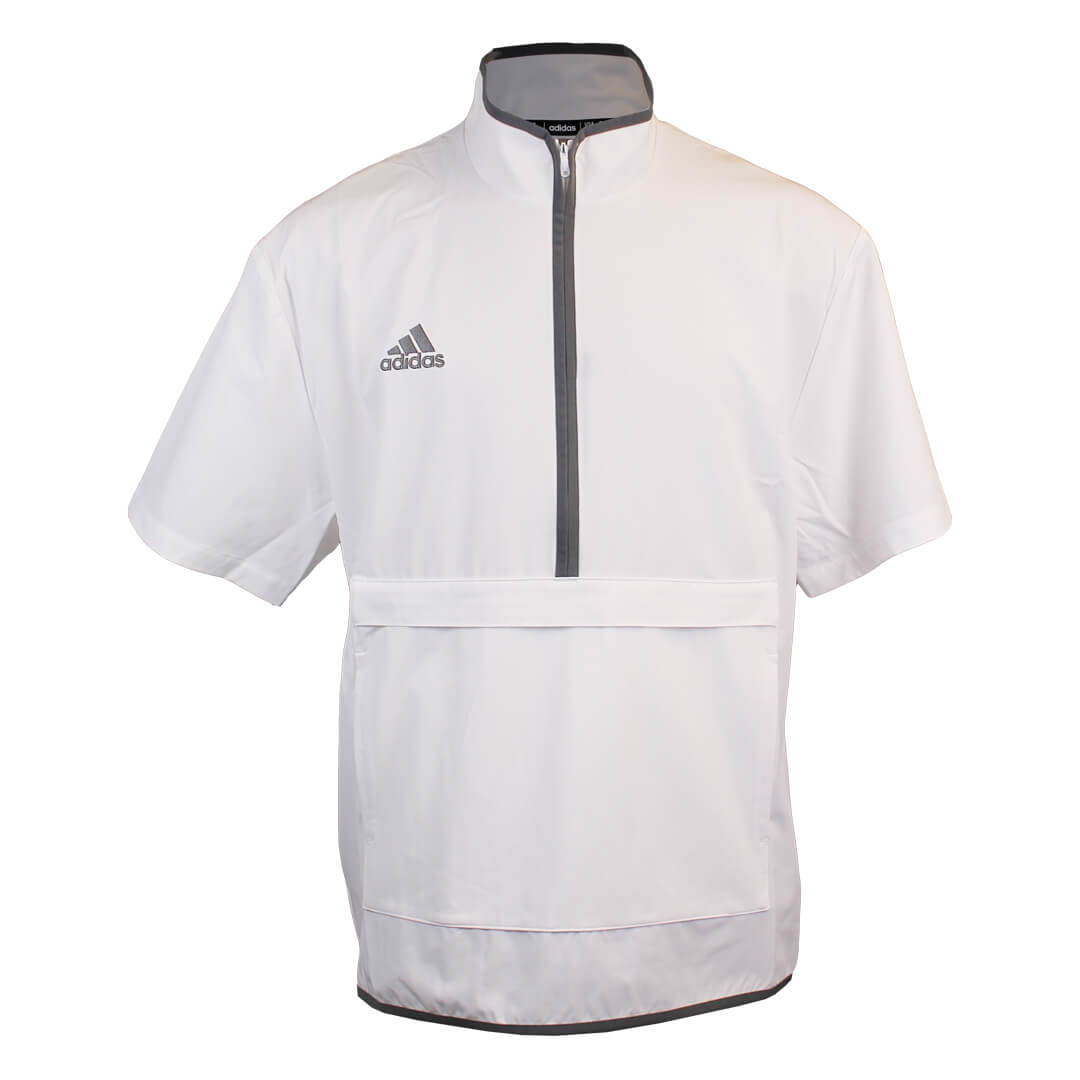 Men's adidas Woven S/S 1/4 Zip