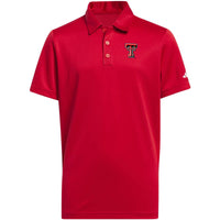 Youth adidas Texas Tech Performance Polo