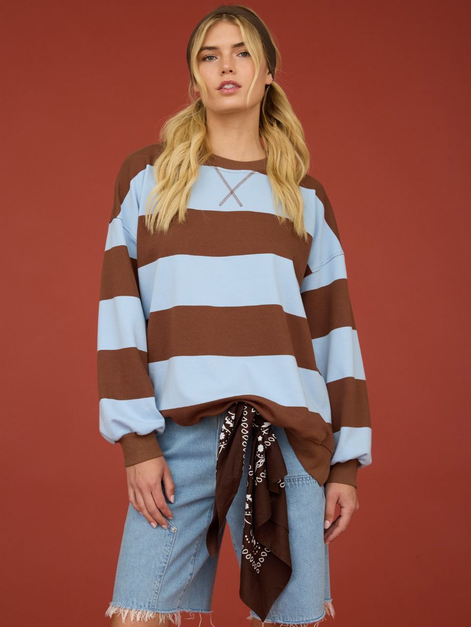 Women's Stacia Stripe Crew