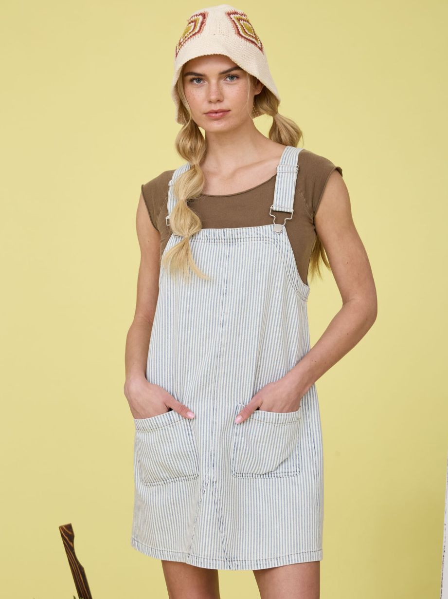 Women's Denim Shortall Dress