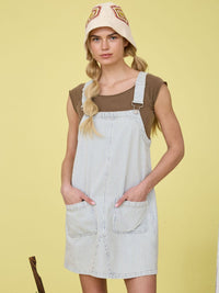 Women's Denim Shortall Dress