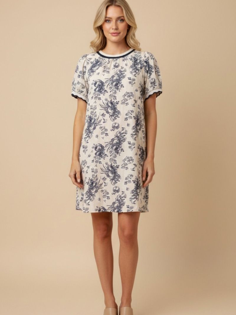 Women's Floral Mini Dress