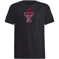 Youth adidas Texas Tech Pregame S/S Tee