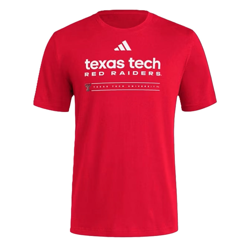 Men's adidas Texas Tech Case Closed S/S Tee