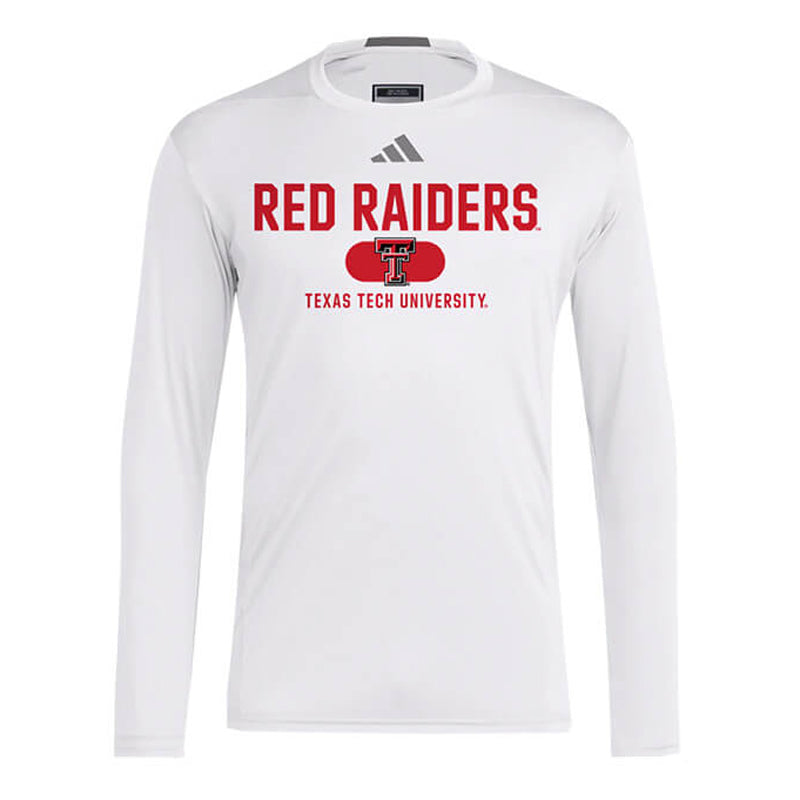 Men's adidas Texas Tech Red Raiders L/S Tee