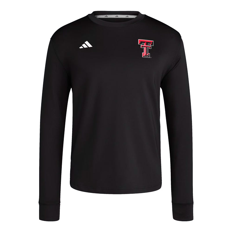 Men's adidas Texas Tech Dugout Crewneck