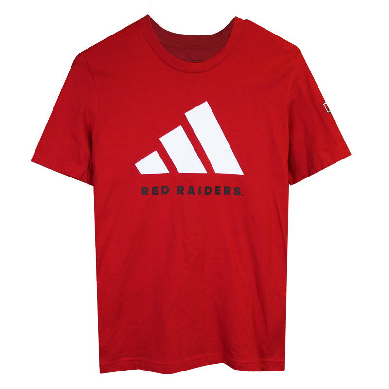 Men's adidas Texas Tech Performance DNA S/S Tee