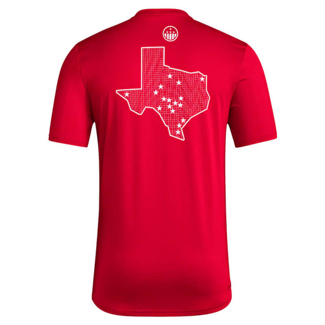Men's adidas Texas Tech Honor & Support Pregame S/S Tee