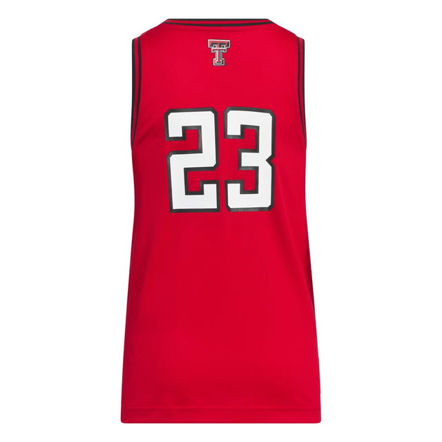 Youth adidas Texas Tech Basketball Jersey