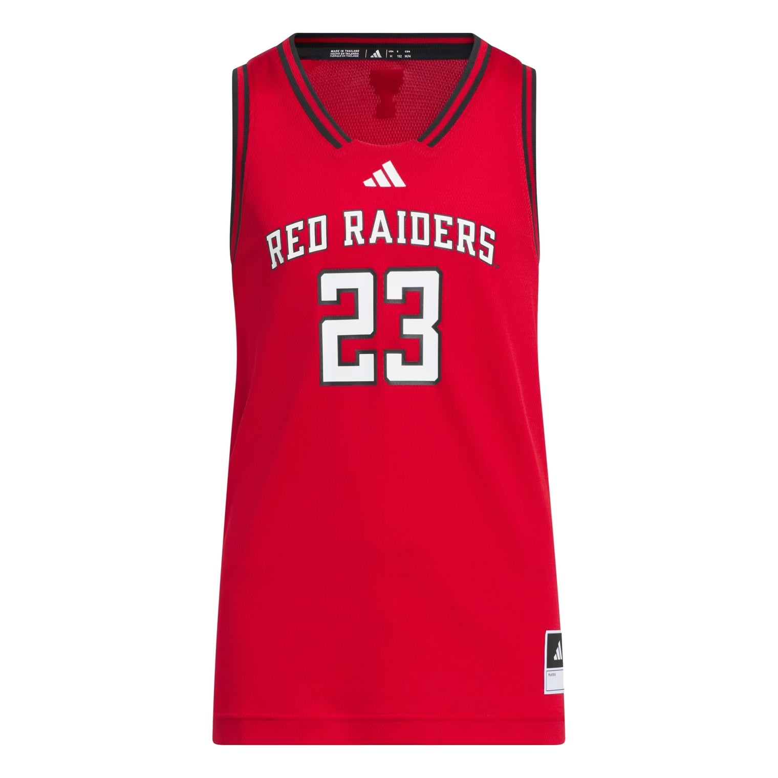 Youth adidas Texas Tech Basketball Jersey