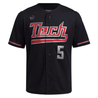 Men's adidas Texas Tech Mahomes Baseball Jersey