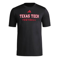 Mens Adidas Texas Tech Pregame S/S Tee