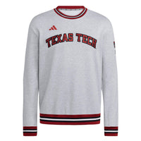 Men's adidas Texas Tech Crew Sweatshirt