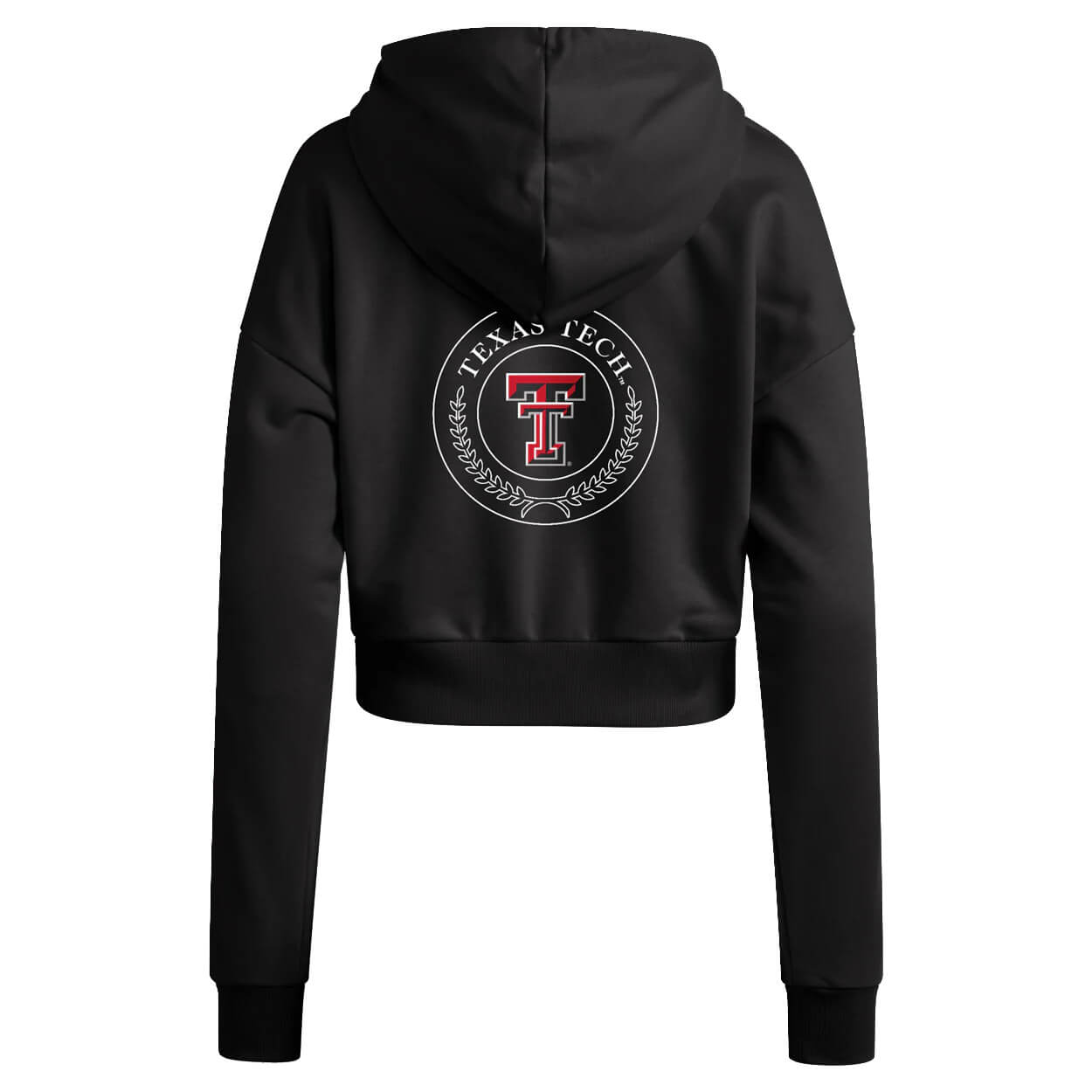 Women's adidas Texas Tech Cropped Hoodie
