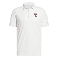 Men's adidas Texas Tech Ultimate365 Jacquard Polo