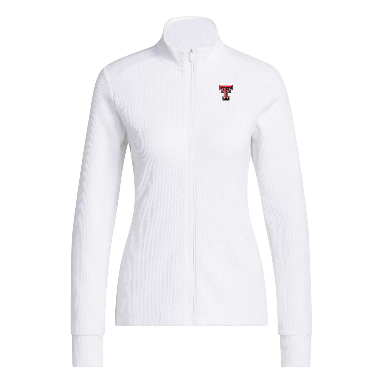 Women's adidas Texas Tech Performance Texture Full Zip Jacket