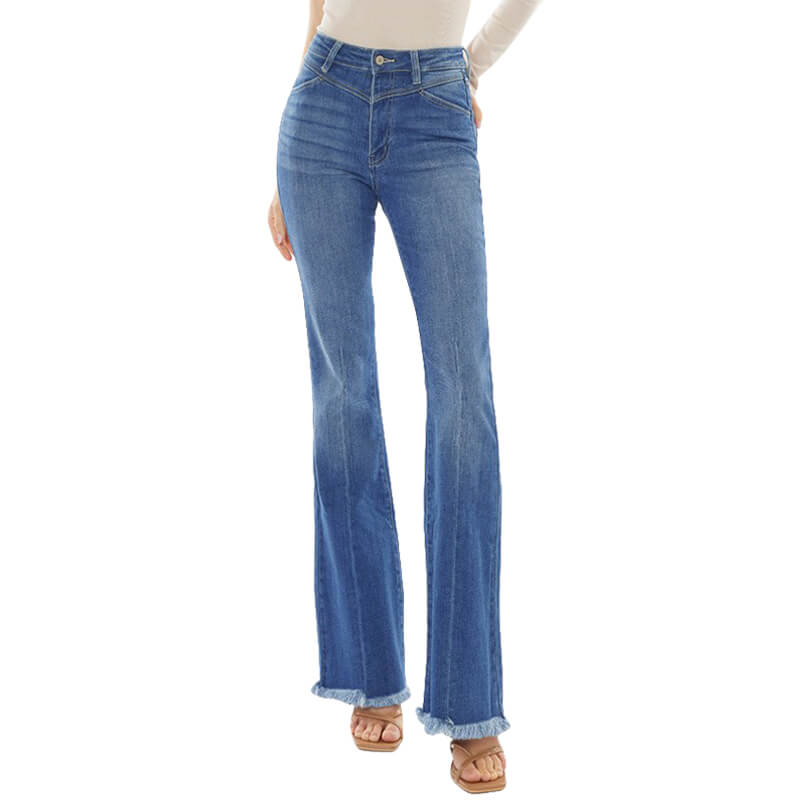 Women's KanCan High Rise Flare Jeans