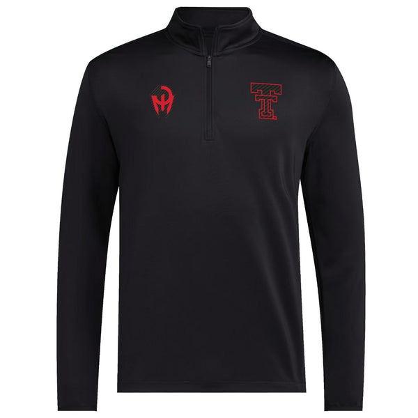 Men's adidas Texas Tech Strategy Quarter Zip