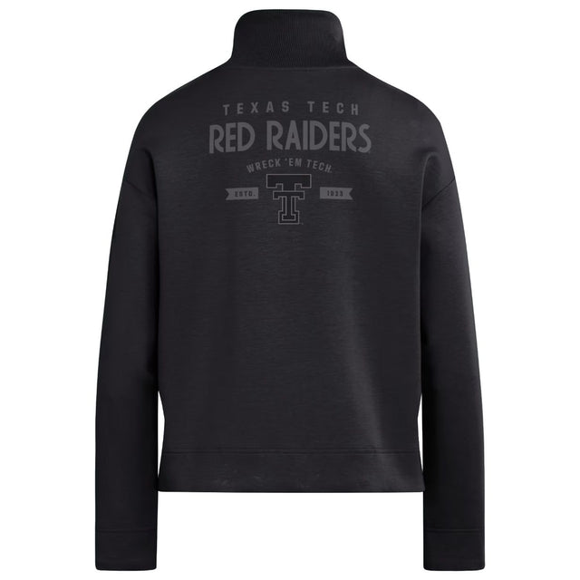 Women's adidas Texas Tech Soft Lux Quarter Zip
