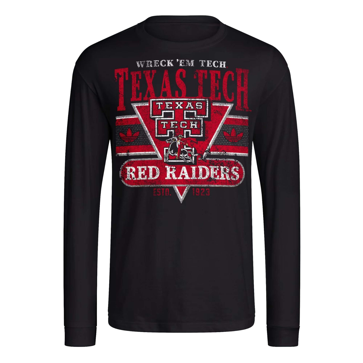 Men's adidas Texas Tech Red Raiders Originals Graphic L/S Tee