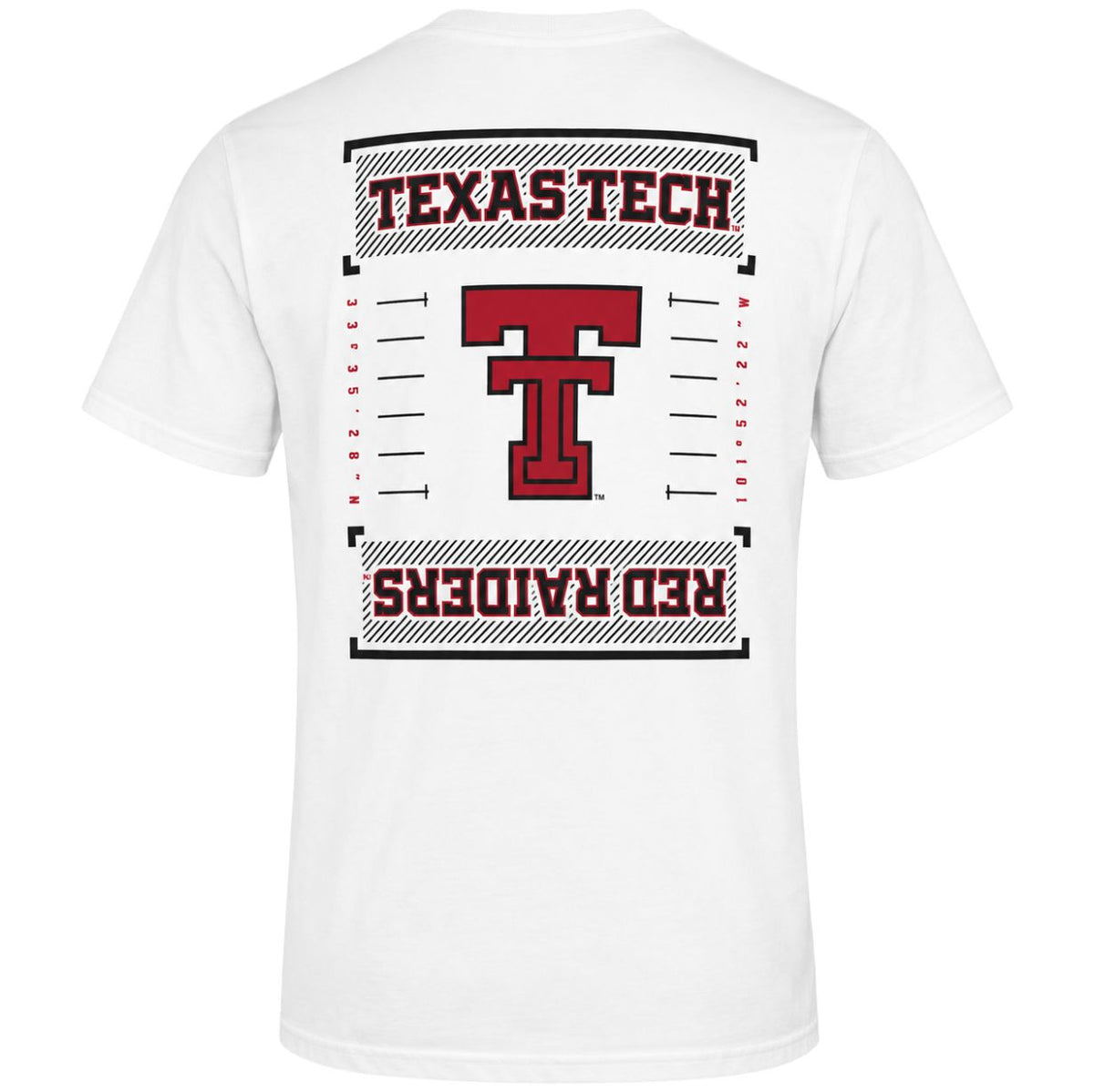 Men's adidas Texas Tech Double T S/S Tee