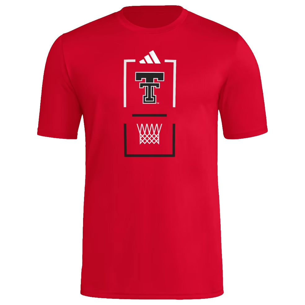 Men's adidas Texas Tech Basketball S/S Tee