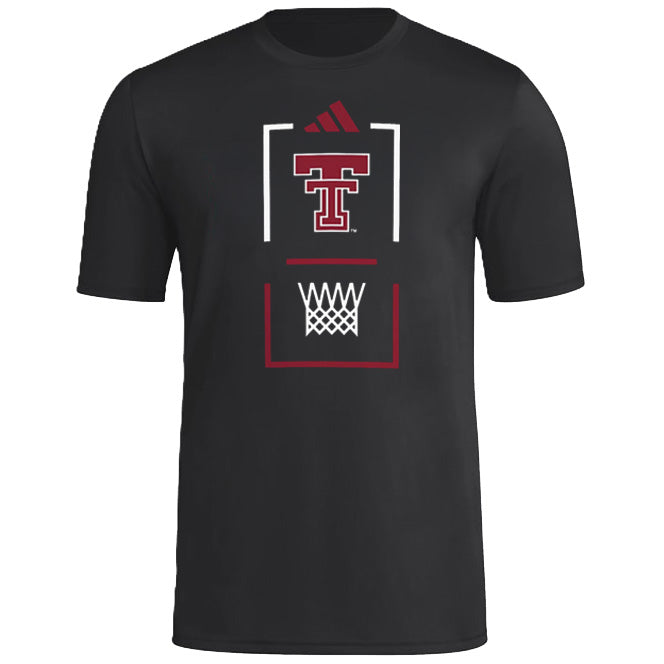 Men's adidas Texas Tech Basketball S/S Tee