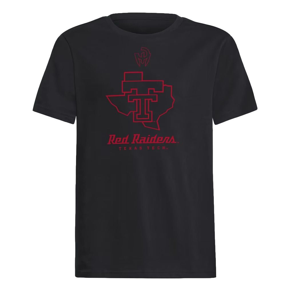 Youth adidas Texas Tech Red Raiders S/S Tee