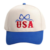 Women's USA Bow Cap