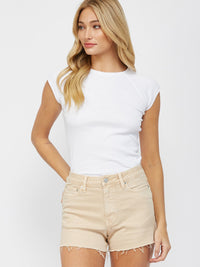 Women's Sand Denim Short