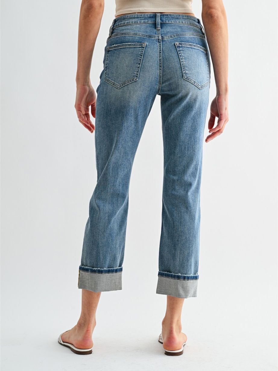 Women's Fiord Straight Crop Jean