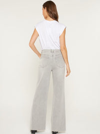 Women's Platinum High Rise Wide Leg Jean