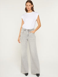Women's Platinum High Rise Wide Leg Jean