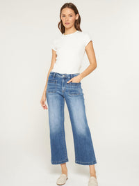 Women's Crew Cropped Patch Pocket