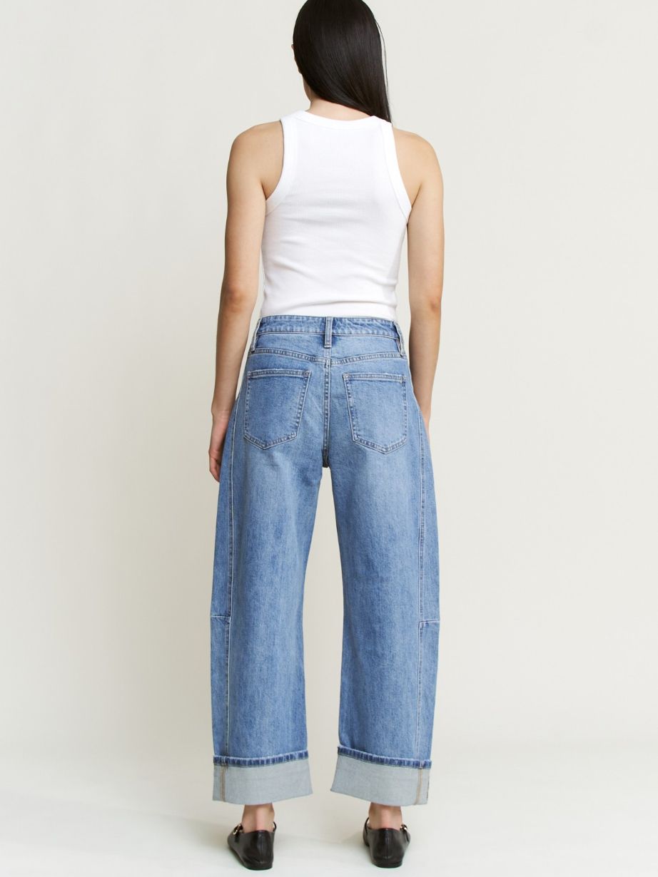 Women's Barrel Cuff Jean