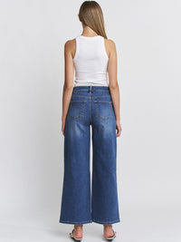 Women's High-Rise Wide Ankle Jean