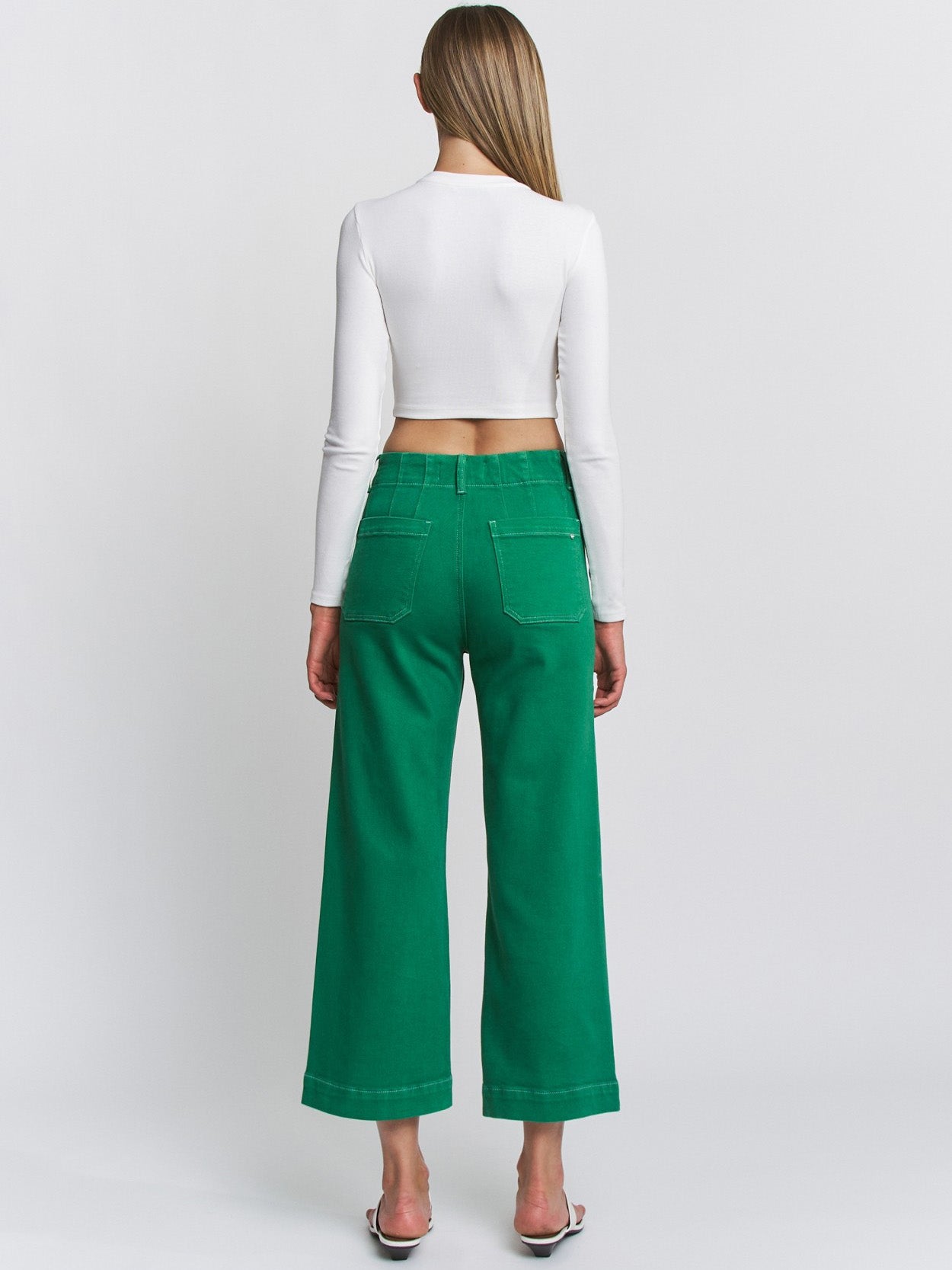 Women's Shamrock Crop Jean