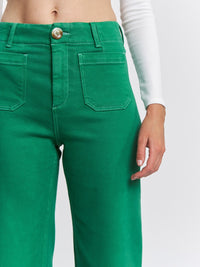 Women's Shamrock Crop Jean