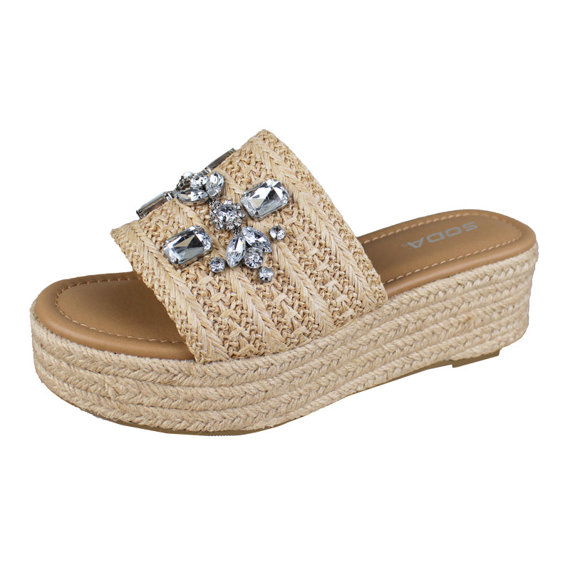 Women's Crystal Sandal