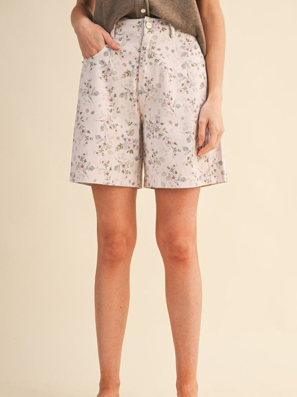 Women's Daisy Floral Short