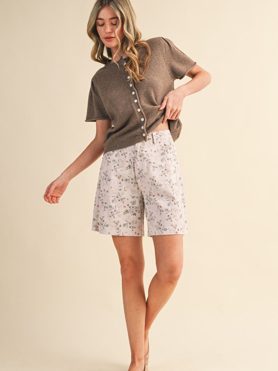 Women's Daisy Floral Short