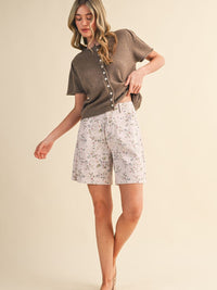 Women's Daisy Floral Short