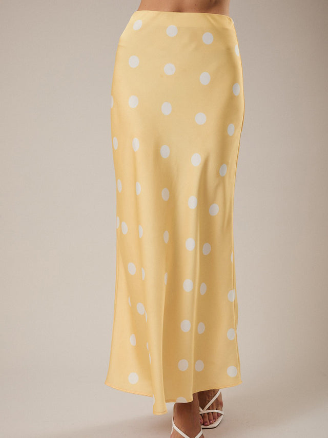 Women's Polka Dot Skirt