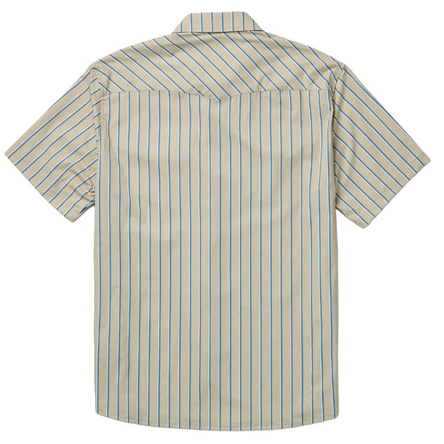 Men's Seager El Ranchero S/S UV Tidal Foam Stripe Shirt
