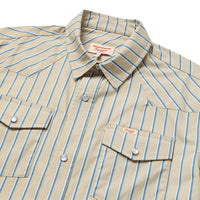 Men's Seager El Ranchero S/S UV Tidal Foam Stripe Shirt