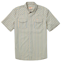 Men's Seager El Ranchero S/S UV Tidal Foam Stripe Shirt