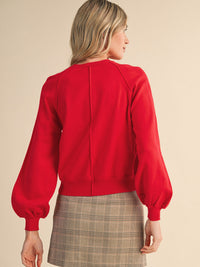 Women's Henley Sweater