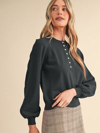 Women's Henley Sweater
