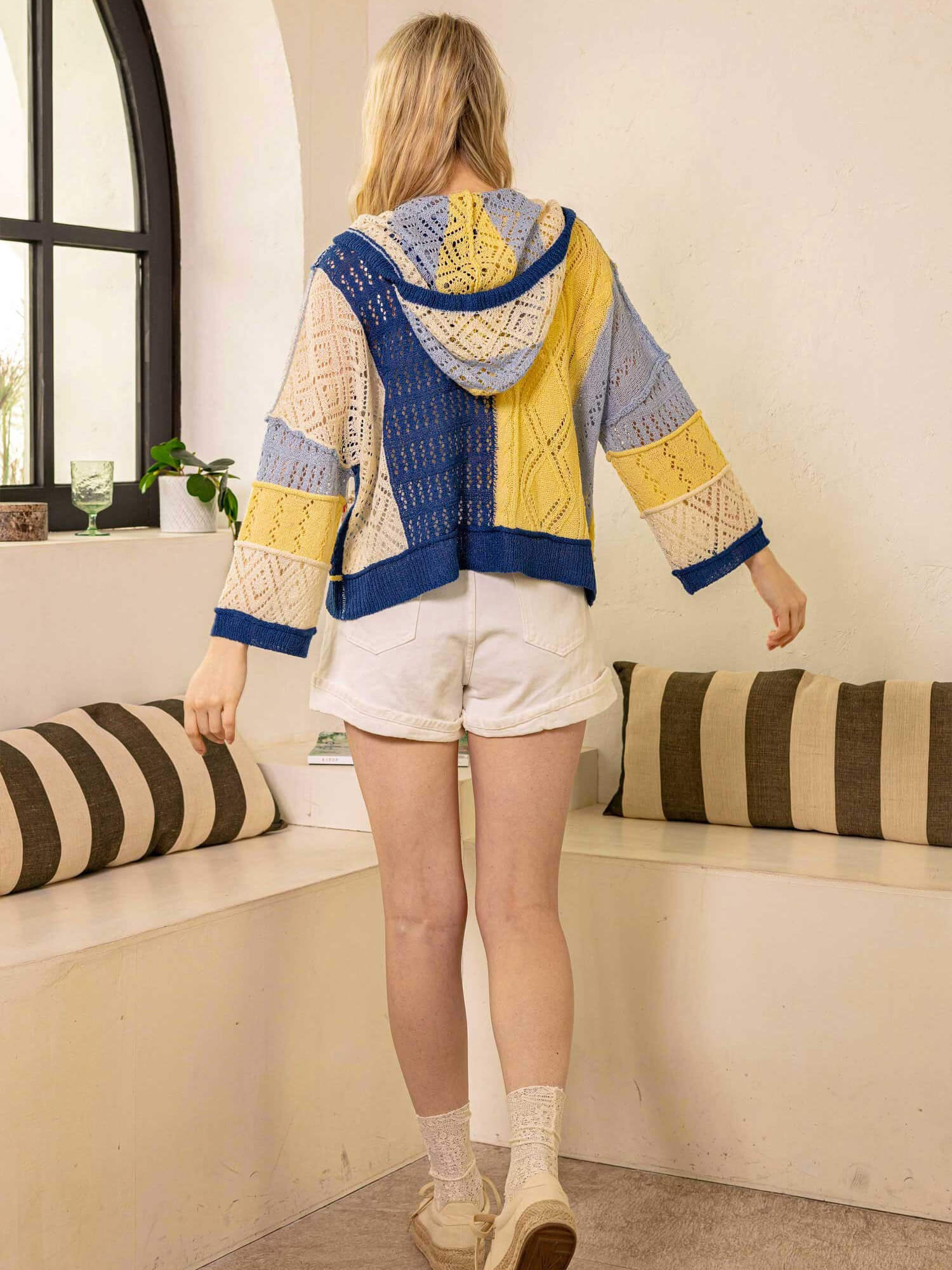 Women's Patchy Hoodie