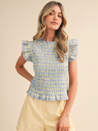 Women's Checker Top